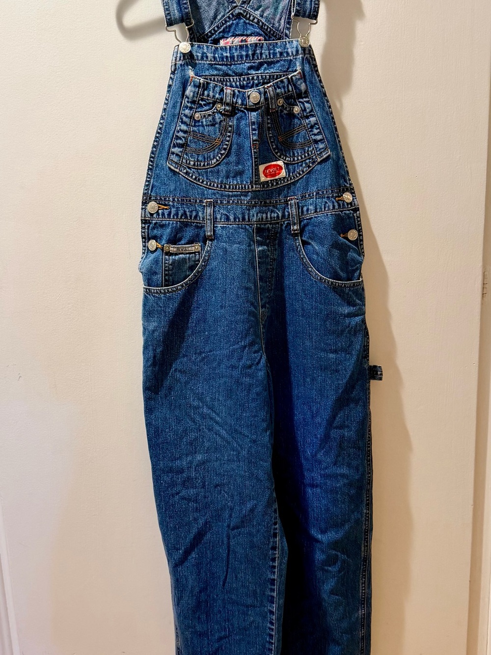 Revolt Jeans Indigo Blue Women's Denim Overalls